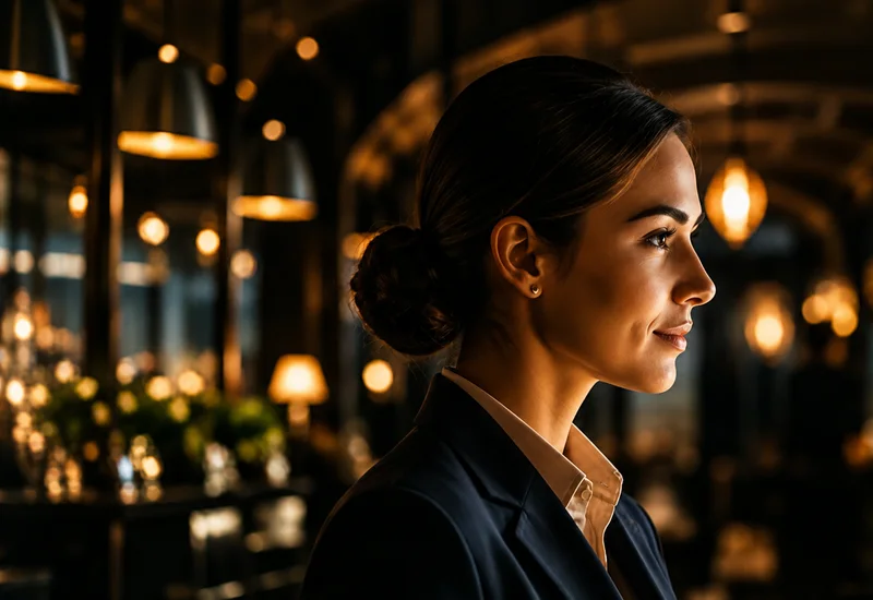 Hospitality professional at work, representing a long-term career path in the industry