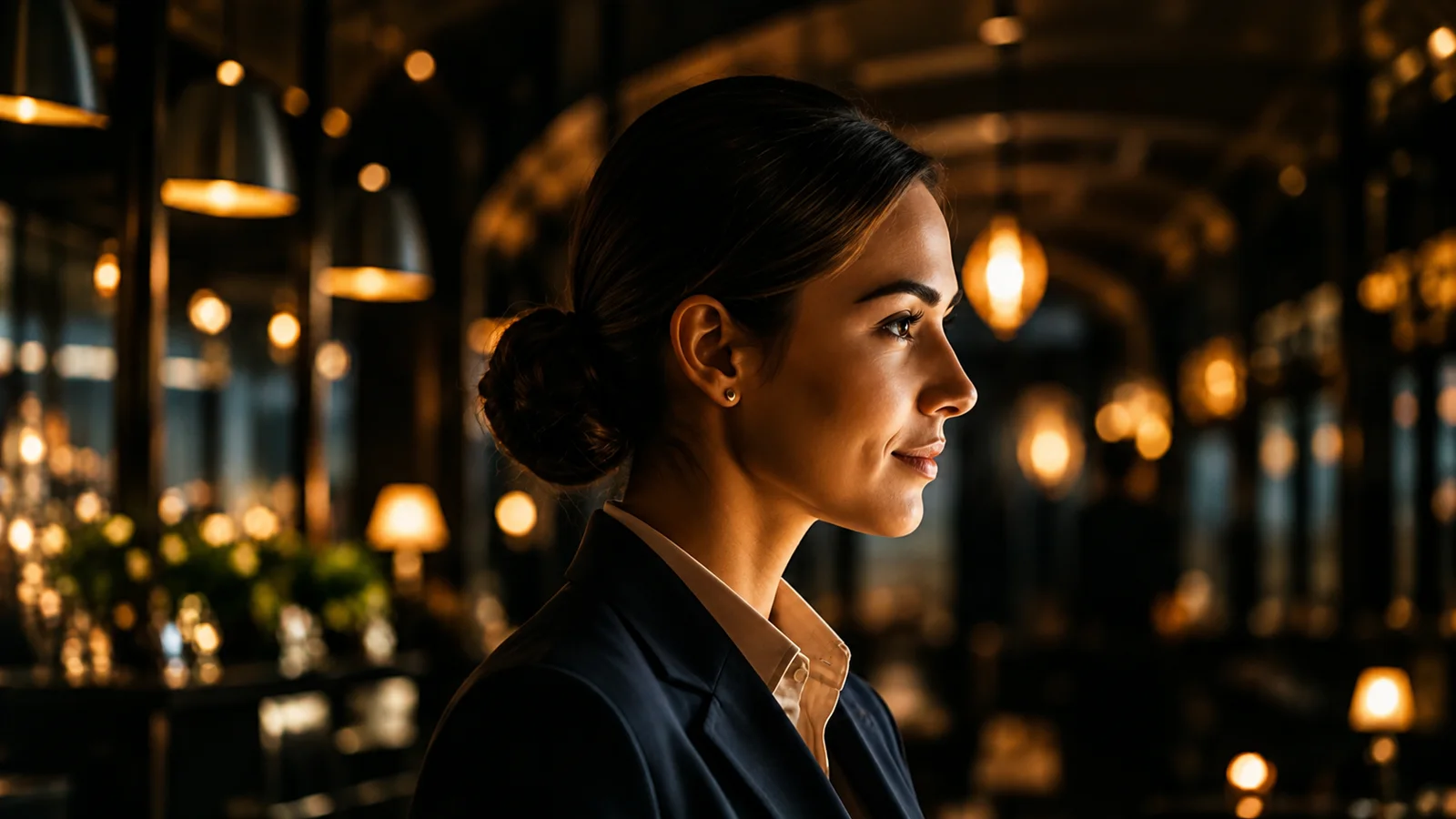 Hospitality professional at work, representing a long-term career path in the industry